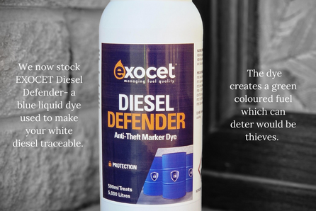 Protect Your White Diesel From Theft with Diesel Defender